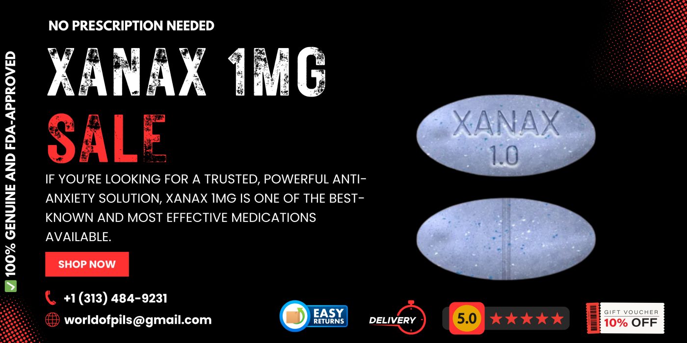 Buy Xanax 1mg Online – Trusted Relief for Anxiety & Panic Attacks 1 Xanax 1mg