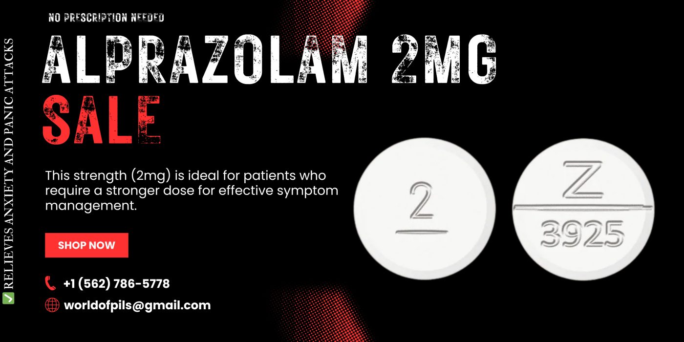 Alprazolam 2mg Online – Strong Relief for Anxiety, Panic & Insomnia 6 Alprazolam 2mg
